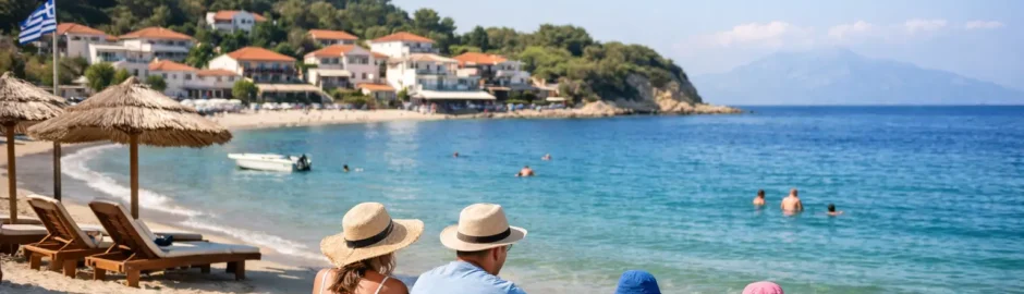 Mirno letovanje u Amudiji u Grčkoj za porodice